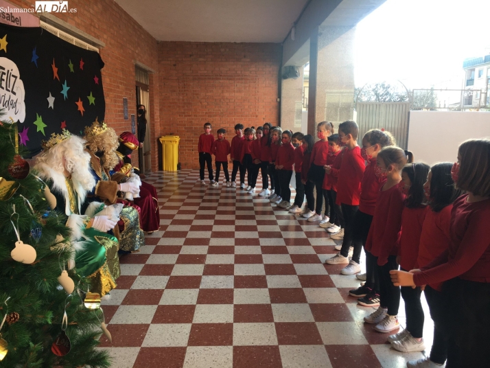 Los Reyes Magos visita el Colegio Santa Isabel